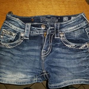 Buckle miss me shorts